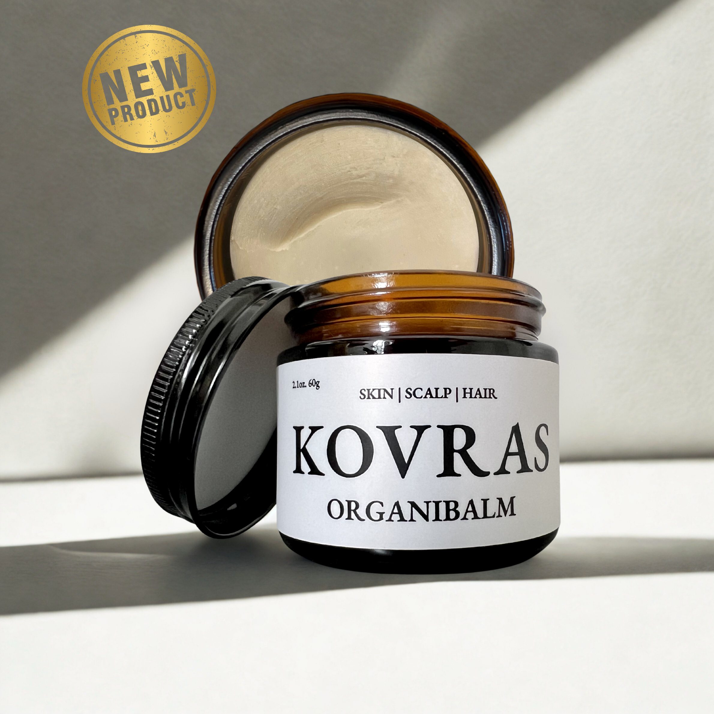 Organibalm – Soothing Skin & Scalp Balm (Neutral Scent) – KOVRAS